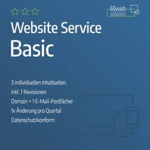 Website Service Basic