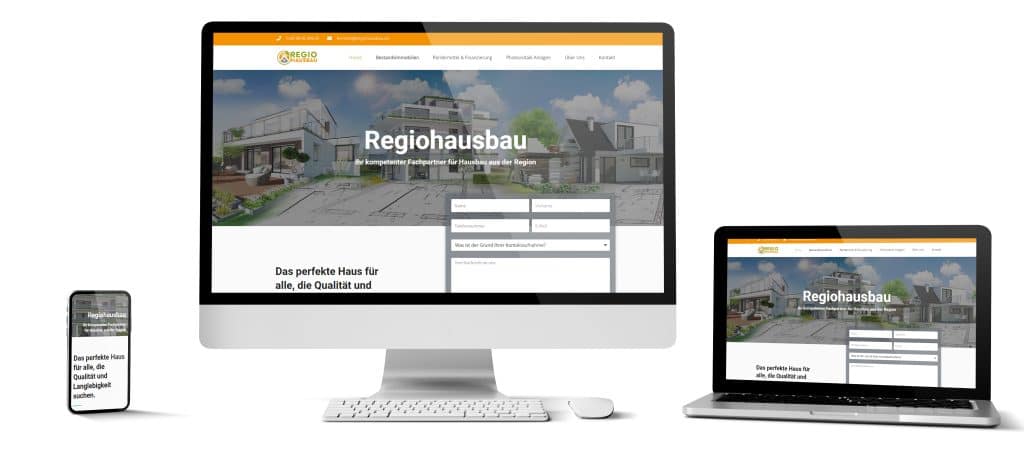 Webdesigne und Online Marketing für Bauunternehmen